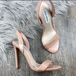 Steve Madden Sia Nude Slingback Heels